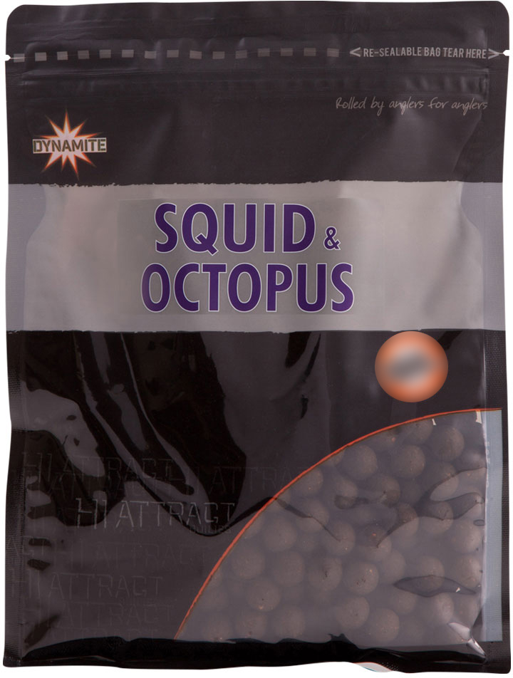 

Бойлы тонущие Dynamite Baits Hi Attract Squid&Octopus S/L 20 мм 1 кг (DY975)