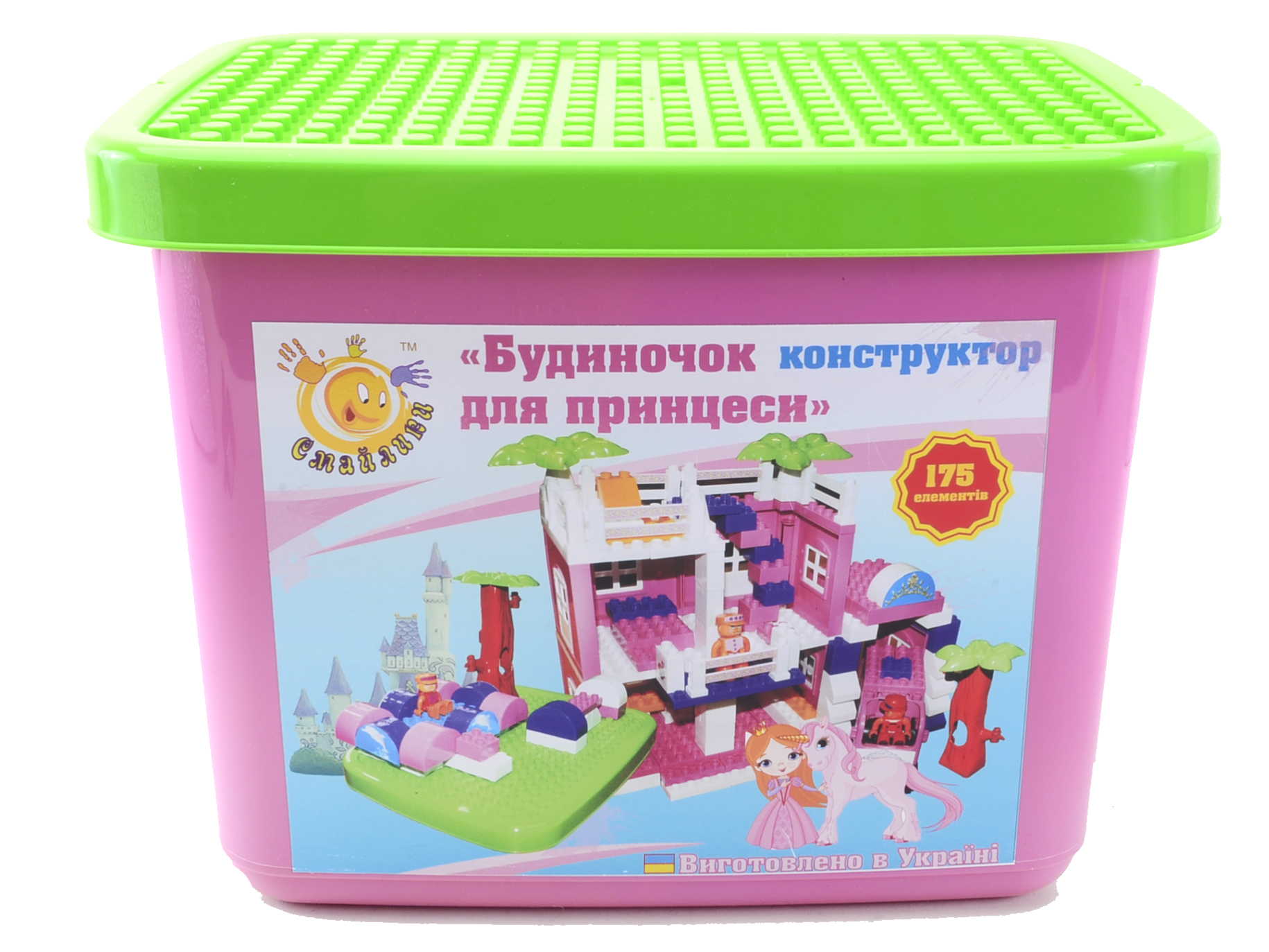 

Конструктор Doloni-toys Дом для принцессы 175 деталей (013888/08)