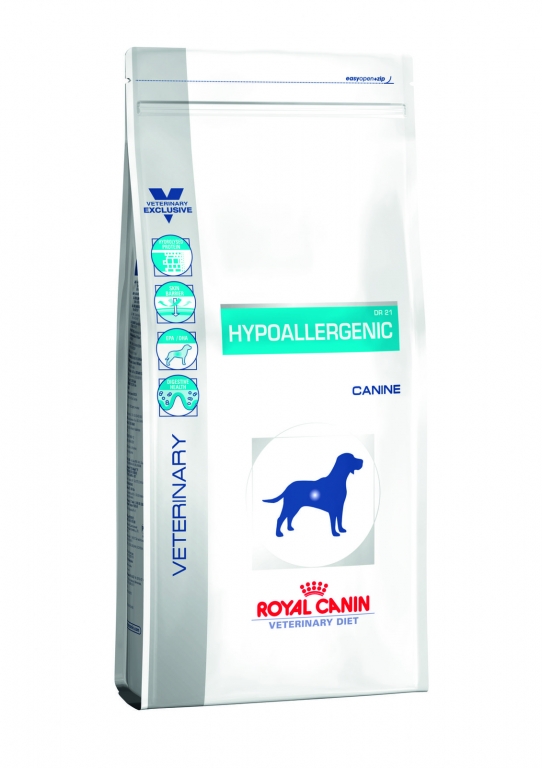 

Сухой корм Royal Canin Hypoallergenic Dog Гипоаллергеник Дог для собак при пищевой аллергии или непереносимости 2 кг
