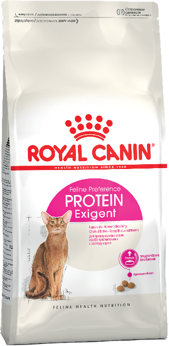 

Сухой корм Royal Canin Exigent 42 Protein Preference для кошек, привиредливых к составу корма 2 кг