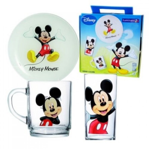 

Набор детский LUMINARC DISNEY COLORS MICKEY /3 предмета (h5320)