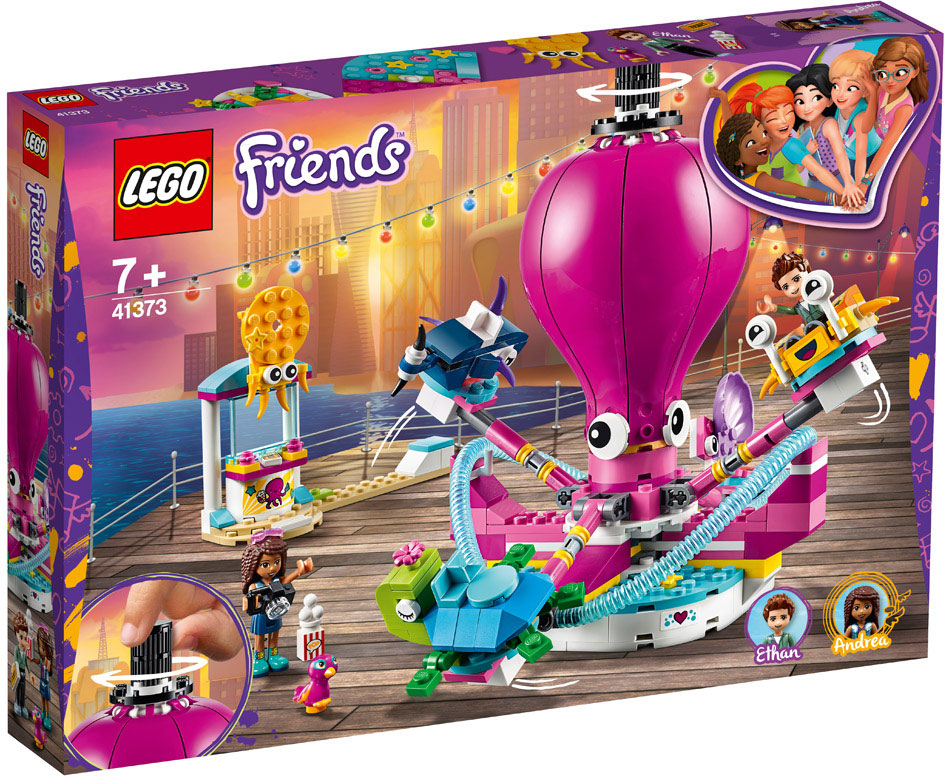 Конструктор LEGO Friends Аттракцион «Весёлый осьминог» 324 деталей ...