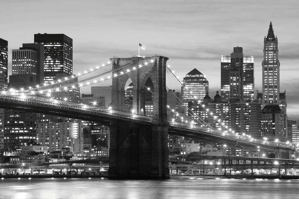 

Фотообои Walldeco Бруклинский мост на фоне большого города №3027 Гладь