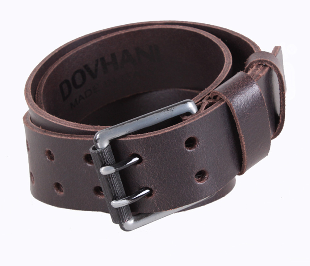 

Мужской кожаный ремень Dovhani SP999-20 115-125 см Коричневый