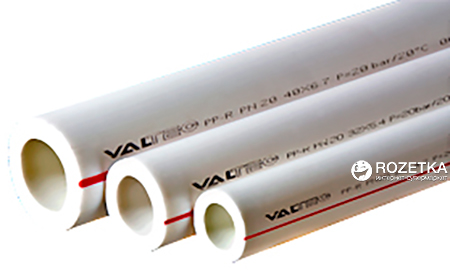 

Труба полипропиленовая VALTEC PPR PN 20 50 мм длина 4 м (VTp.700.0020.50)