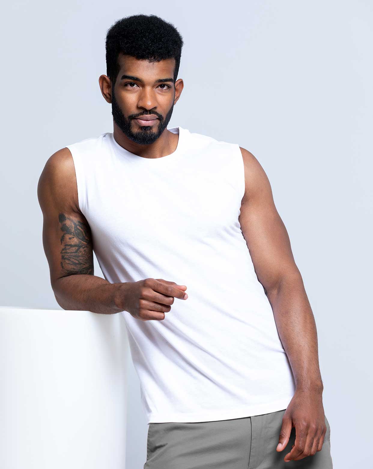 

Мужская майка без рукавов JHK, URBAN TANK TOP MAN, белая, размер, Мужская майка без рукавов JHK, URBAN TANK TOP MAN, белая, размер L