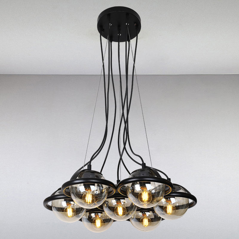 

Люстра подвесная Light House LS-14587/7 BK черный