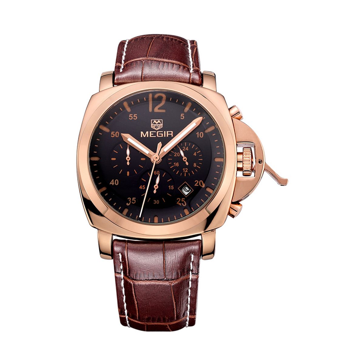 

Часы Megir Gold Black Brown MG3006 (ML3006GREBN-1N0)