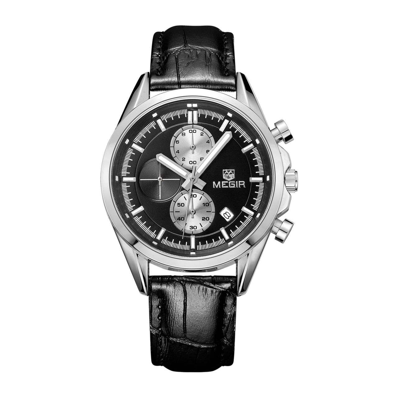 

Часы Megir Silver Black MG5005 (ML5005GBK-1)