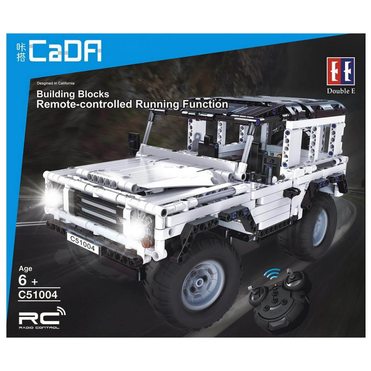 

Конструктор радиоуправляемый CaDa Technic «Land Rover» с аккумулятором 533 дет CaDa (C51004W)