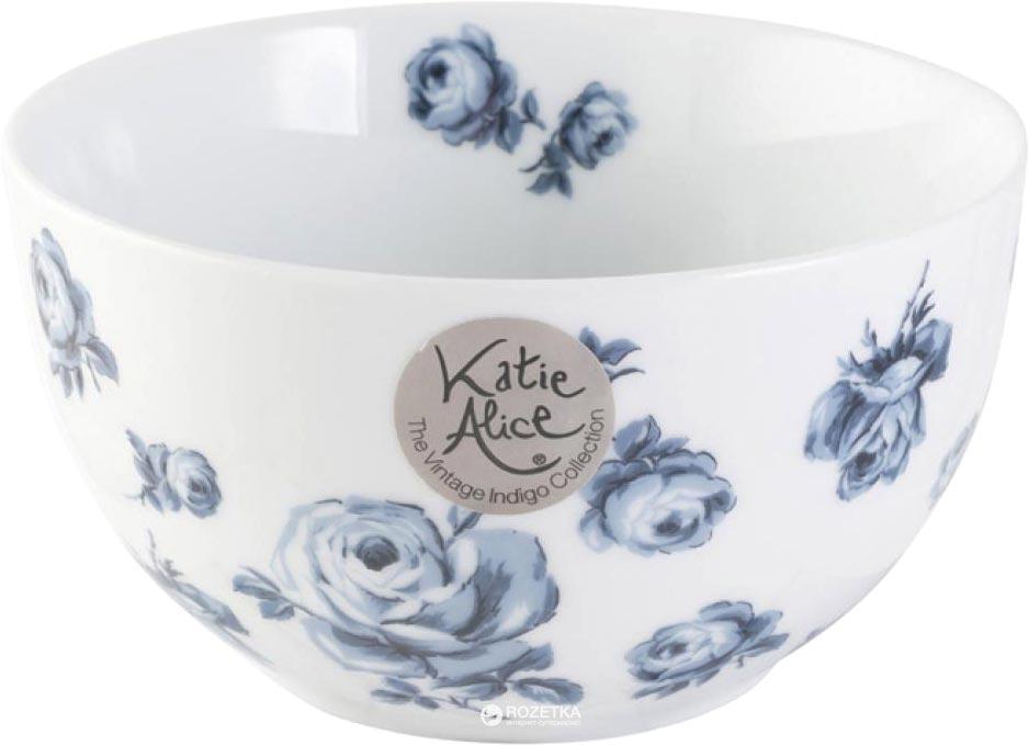 

Тарелка для мюсли Katie Alice Vintage Indigo White Floral 15 см