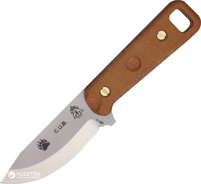 

Туристический нож TOPS Knives CUB Compact Utility Knife Fixed CUB-01 (2000980419821)
