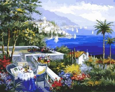 

Картина по номерам Q2113 Ривьера Рандеву. Худ. Шери Болман, 40x50 см., Mariposa