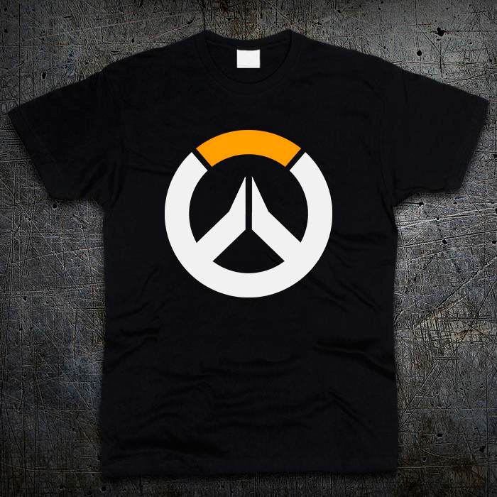 

Футболка Fruit of the Loom Логотип Овервотч Logo Overwatch Черный M