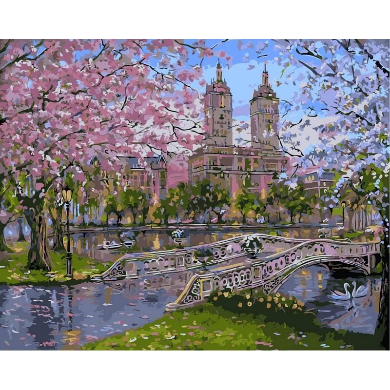 

Картина по номерам VP296 Весна в парке. Худ. Роберт Файнэл, 40x50 см., Babylon