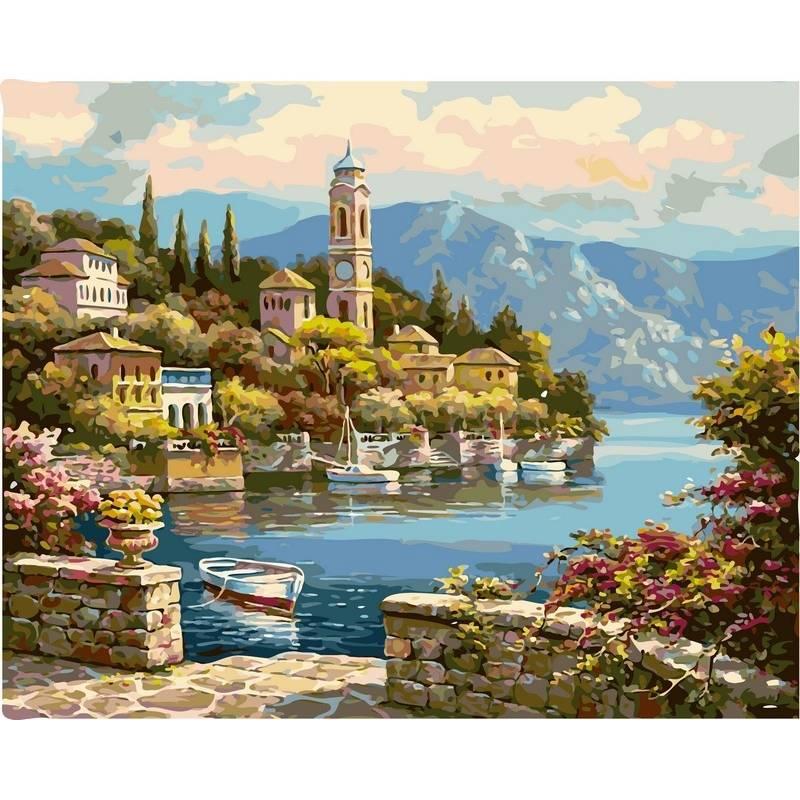 

Картина по номерам VP018 Часовая башня. Худ. Ким Сунг, 40x50 см., Babylon