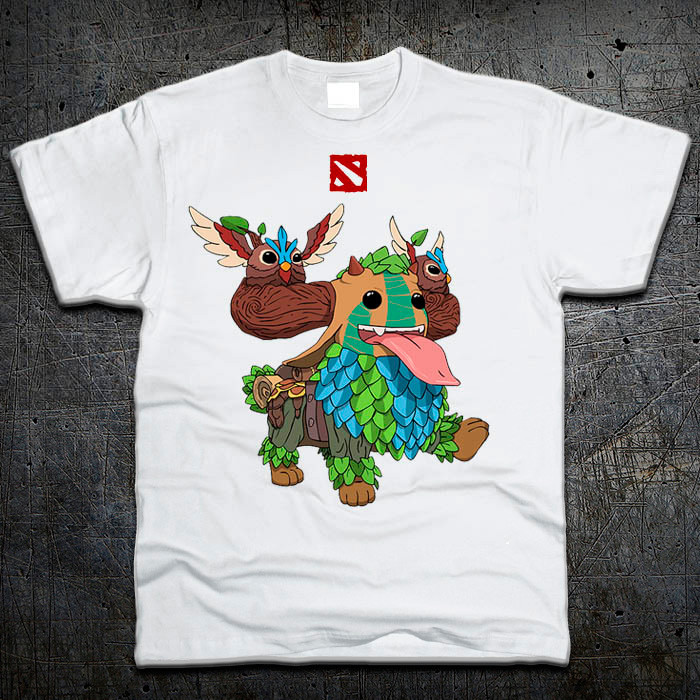 

Футболка Fruit of the Loom Курьер Shagbark Dota 2 Белый M