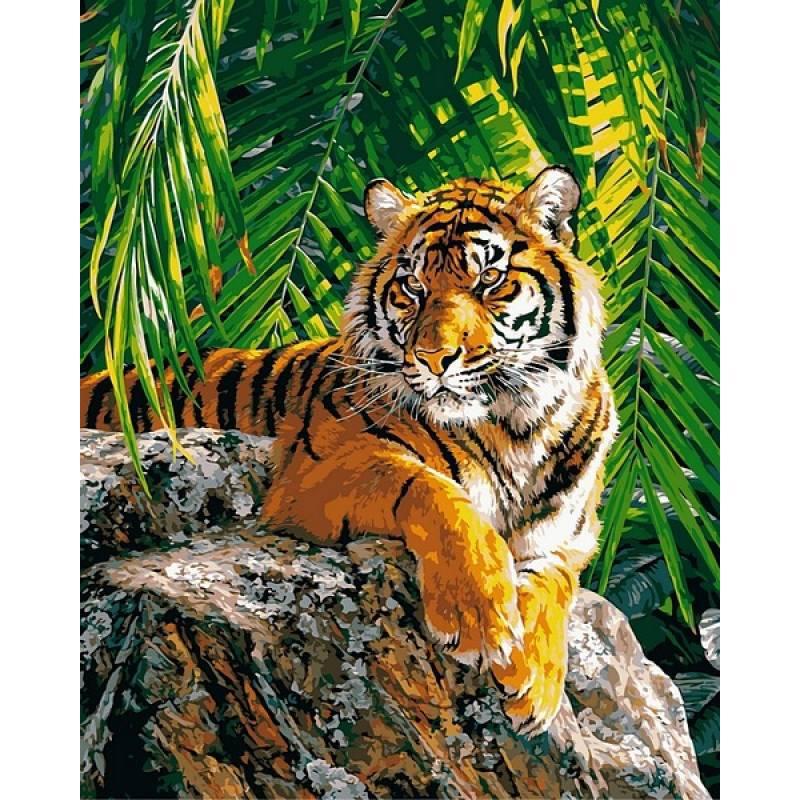 

Картина по номерам VP461 Суматранская тигрица. Худ. Дэвид Страйблинг, 40x50 см., Babylon