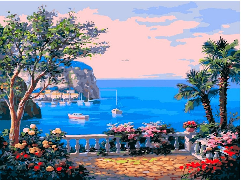 

Картина по номерам VP013 Коста-дель-Соль. Худ. Ким Сунг, 40x50 см., Babylon