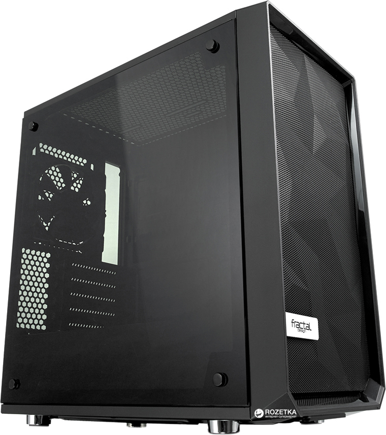 

Корпус Fractal Design Meshify C Mini – Dark TG Black (FD-CA-MESH-C-MINI-BKO-TGD)