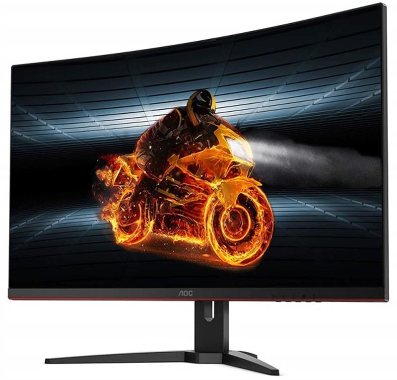 

Монитор AOC 31.5" CQ32G1 VA Black Curved; 2560х1440 (144 Гц), 300 кд/м2, 1 мс, DisplayPort, 2хHDMI