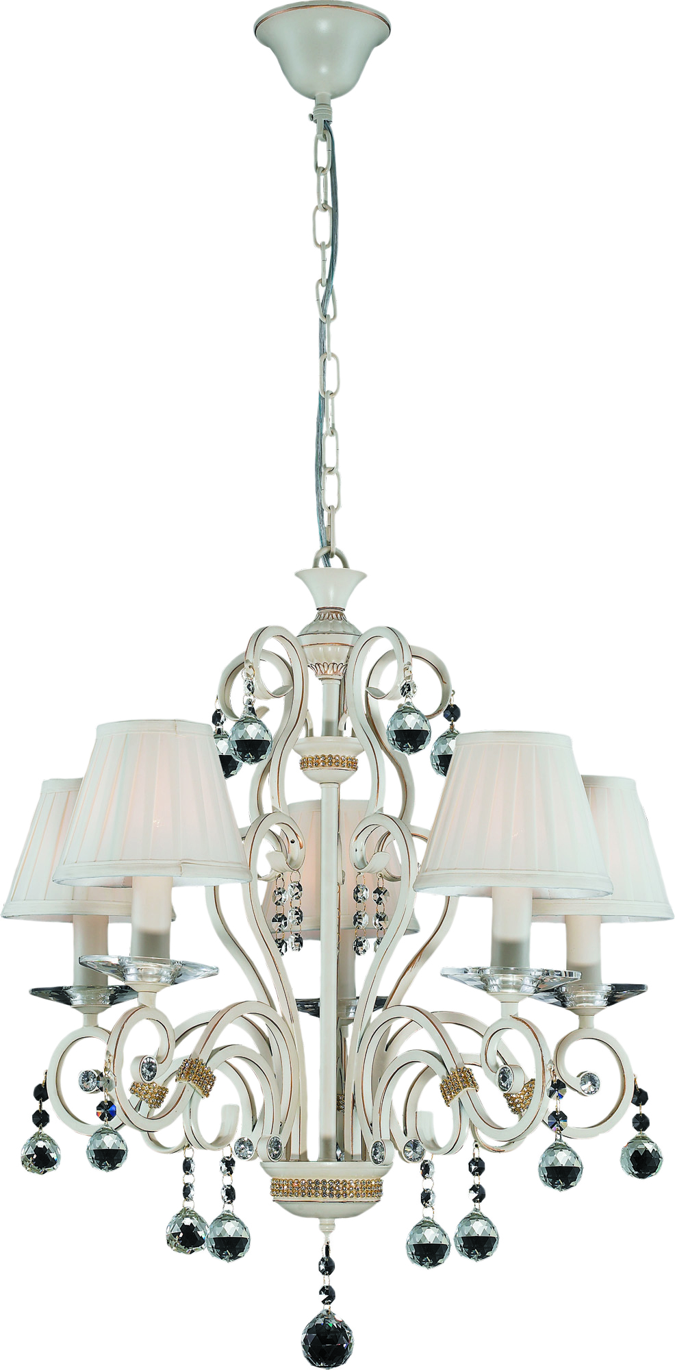 

Люстра Altalusse INL-6082P-05 Cream gold Е14 5x40 Вт