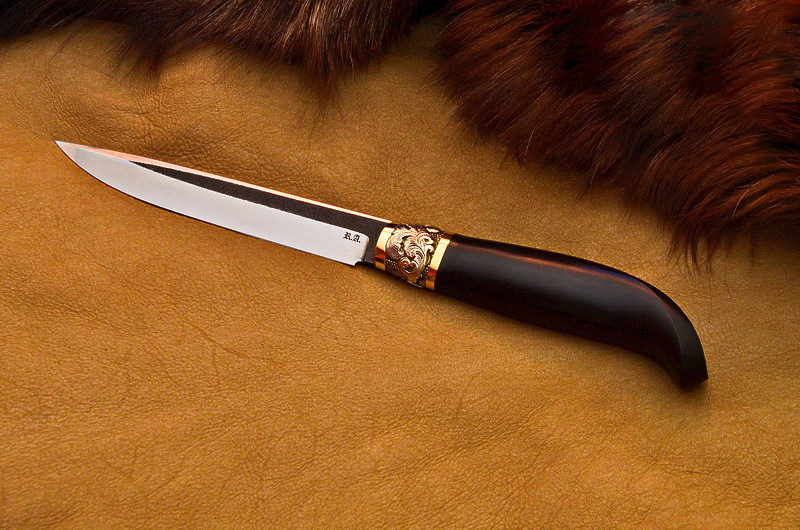 

Коллекционный нож R.A. Knives Черная финка