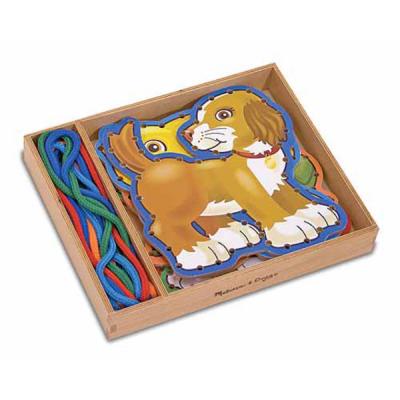 

Развивающая игрушка Melissa&Doug Шнуровка Домашние животные (MD3782)