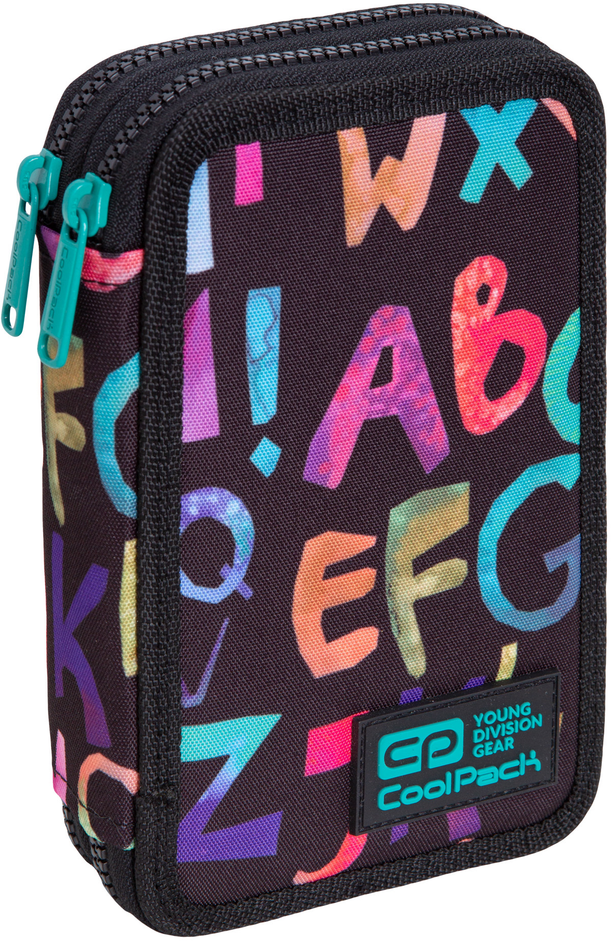 

Пенал Coolpack Jumper 2 35 предметов 2 отделения Alphabet (C66236)