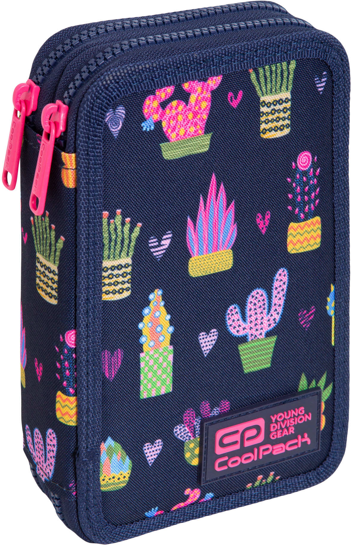 

Пенал Coolpack Jumper 2 35 предметов 2 отделения Cactus (C66237)