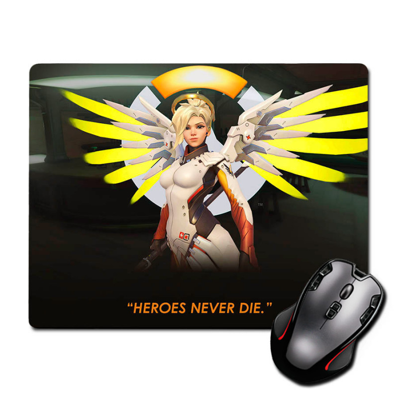 

Игровая поверхность Ангел Овервотч Mercy Overwatch 220 х 180 мм (2542)
