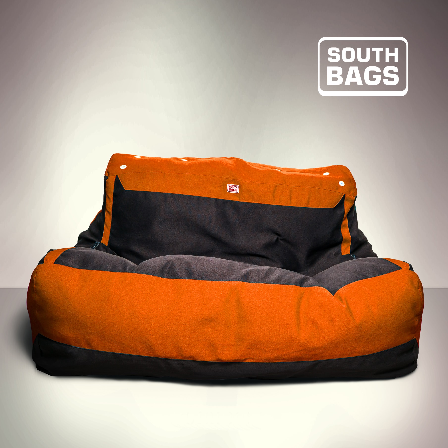 

Диван South Bags Двойной Чекираут Оранжевый