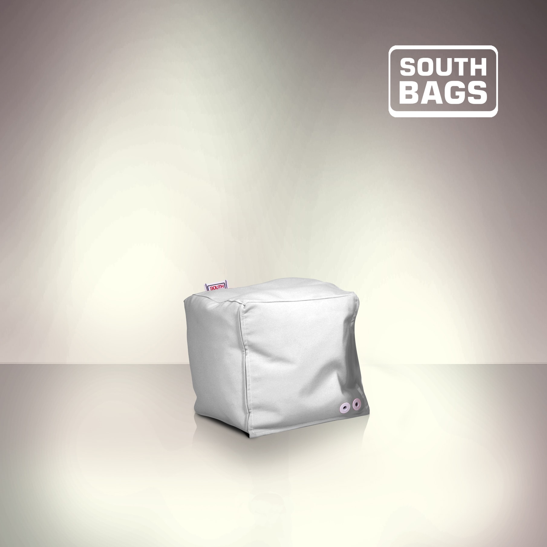 

Пуф South Bags Кубик 33см Одноцветный Белый