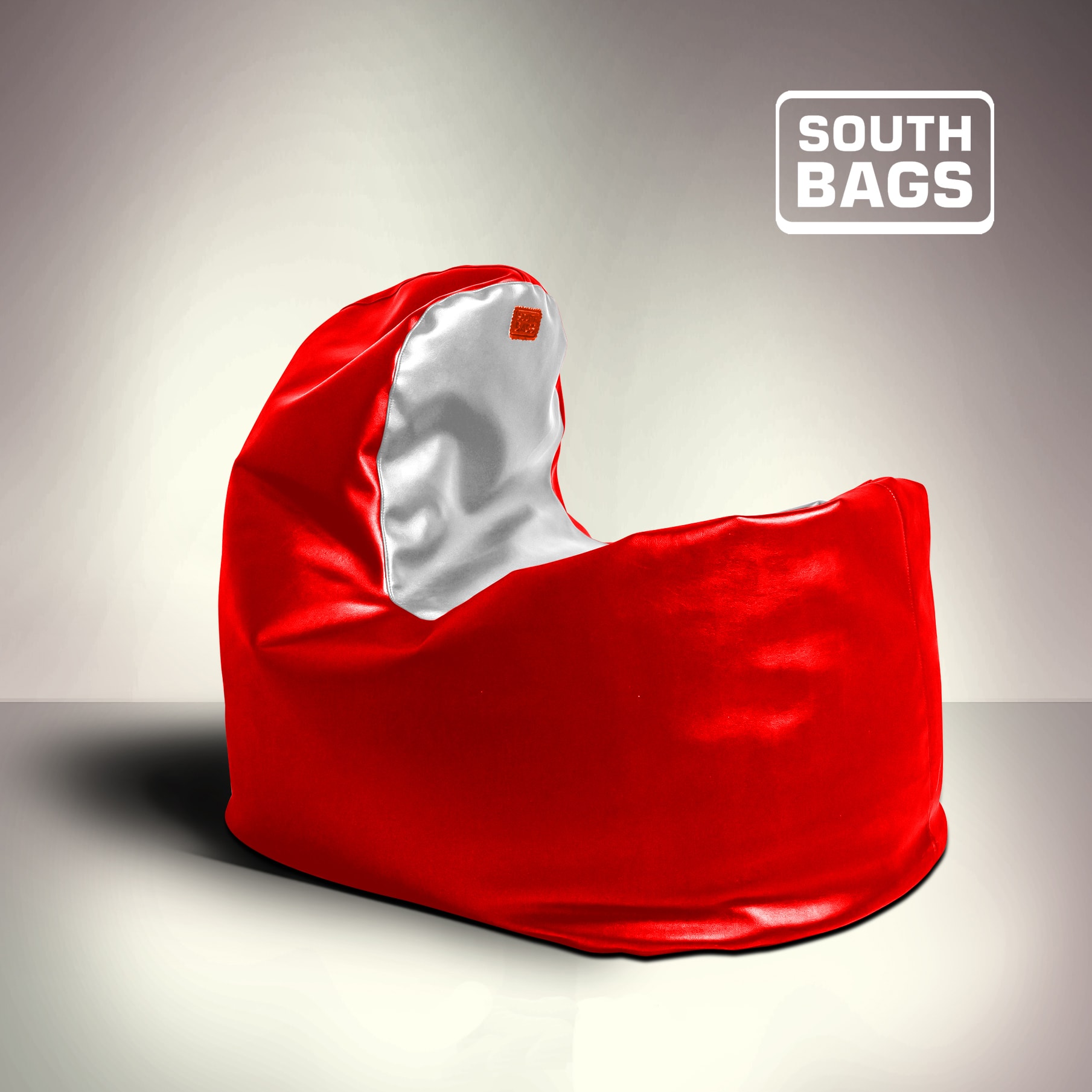 

Кресло South Bags Минимал S Красно-Белое