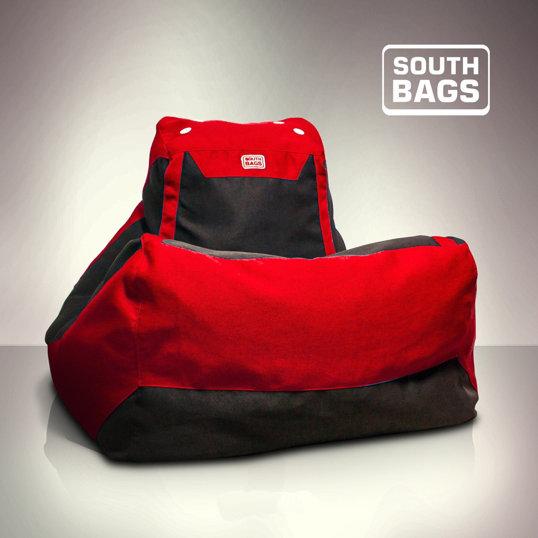 

Кресло South Bags Чекираут Красный