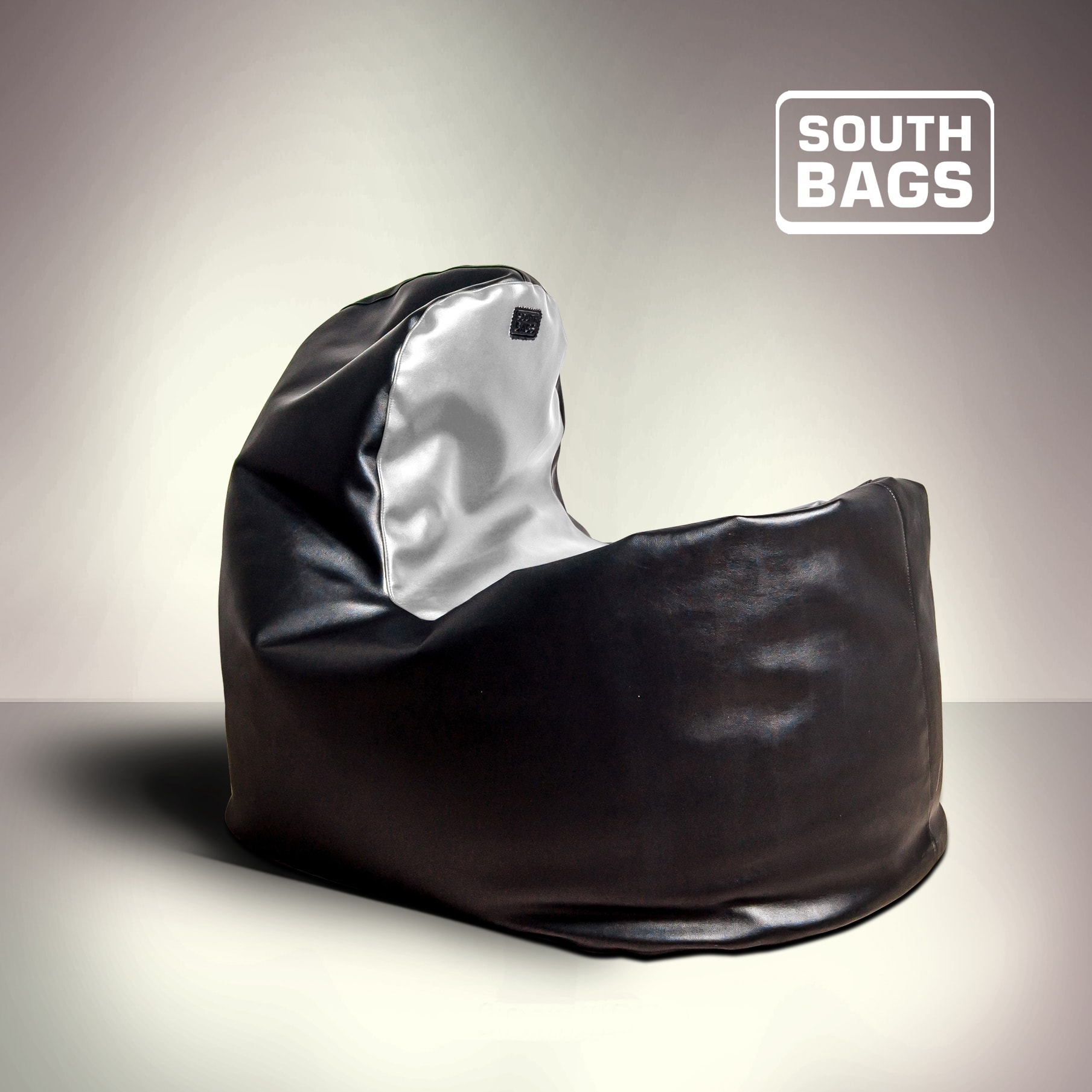 

Кресло South Bags Минимал S Черно-Серое