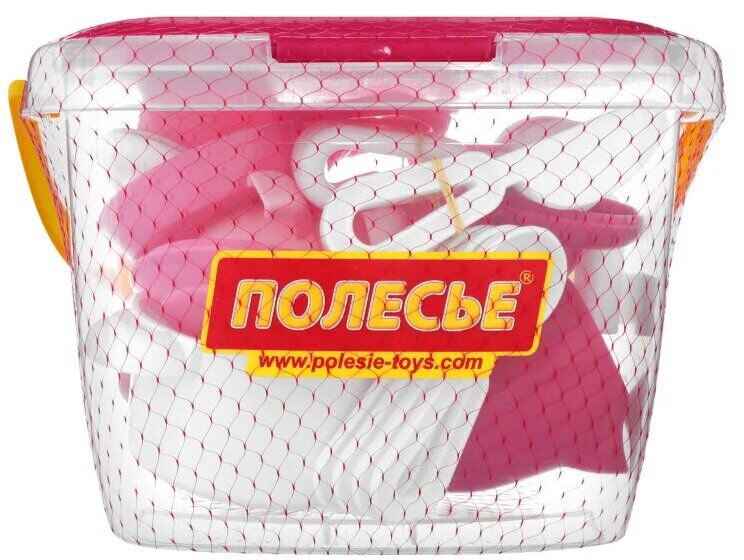 

Набор детской посуды Polesie на 4 персоны (29 элементов) в ведёрке (56573) (4810344056573)