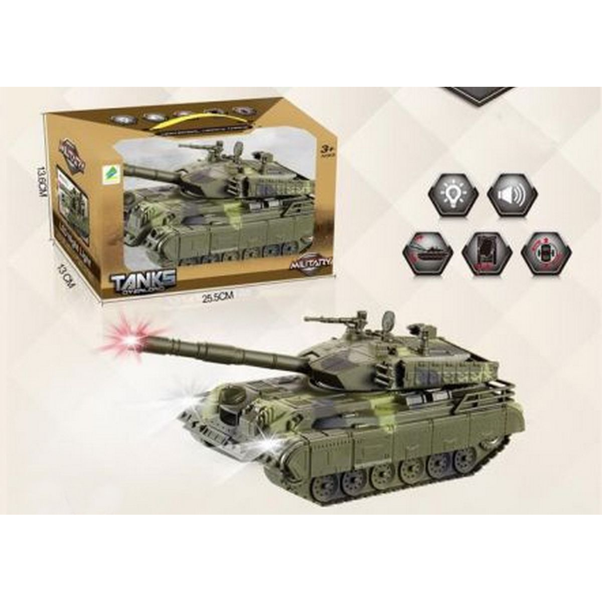 

Игрушечный танк на батарейках 1188 A-Toys (1188)