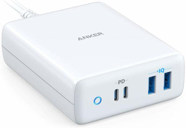 

Сетевое зарядное устройство Anker Atom IV 100 Вт 2XPD & 2XPIQ White