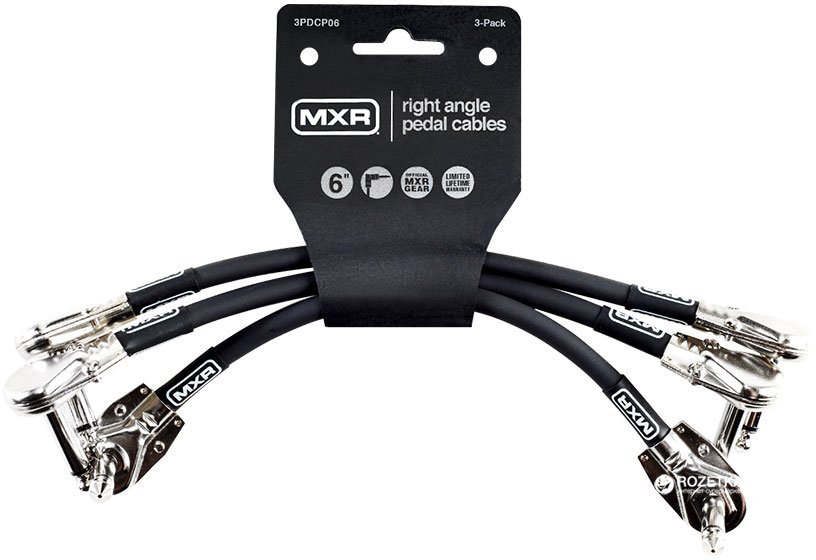 

Инструментальный патч-кабель Dunlop 3PDCP06 MXR 0.15 м 3 шт. Black