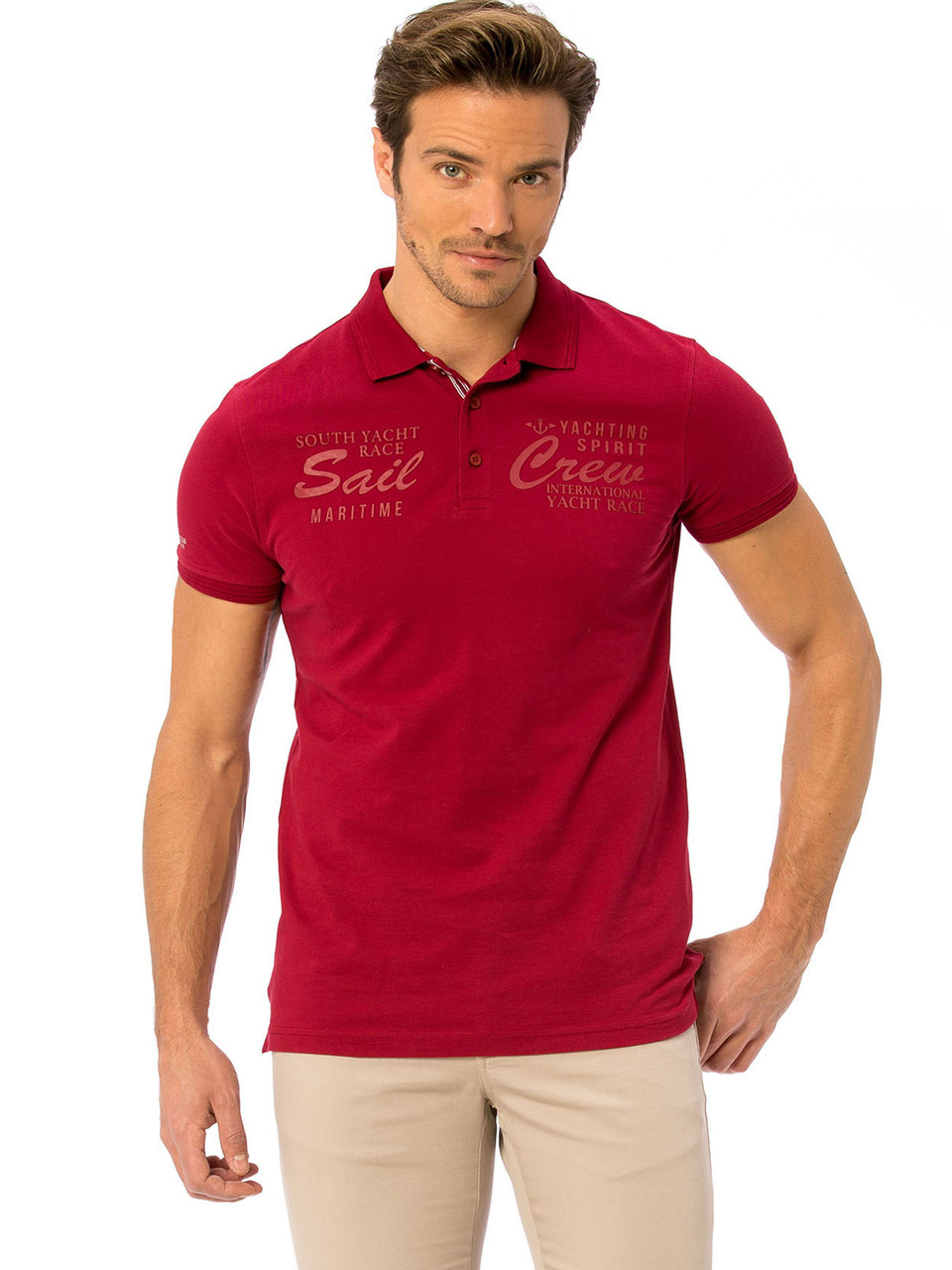 

Поло LC Waikiki  Бордовый (LCW polo-727-0, Поло LC Waikiki 3XL Бордовый (LCW polo-727-0)