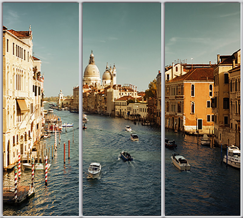 

Шкаф купе Luxe Studio Стандарт-1 Фотопечать Архитектура-160 2400x2100x450 трехдверный