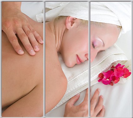 

Шкаф купе Luxe Studio Стандарт-1 Фотопечать Салон красоты-3 2400x2000x450 трехдверный