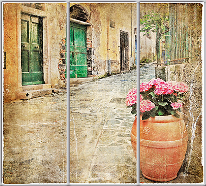 

Шкаф купе Luxe Studio Стандарт-1 Фотопечать Архитектура-12 2400x2300x450 трехдверный