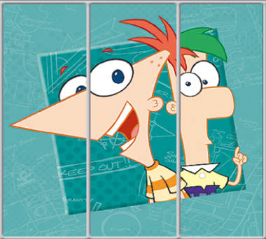 

Шкаф купе Luxe Studio Стандарт-1 Фотопечать Disney-15 2400x2000x450 трехдверный