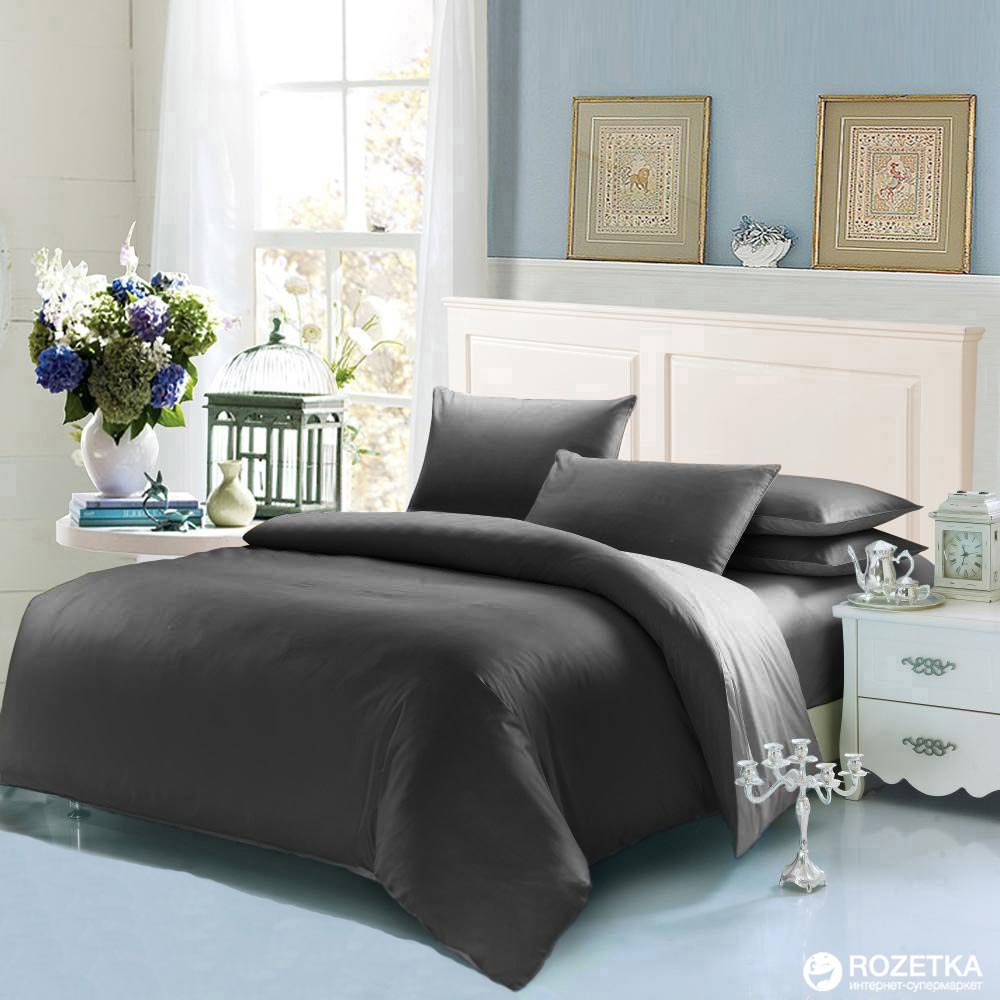 

Простынь U-tek Home Sateen 220х240 см Iron Grey