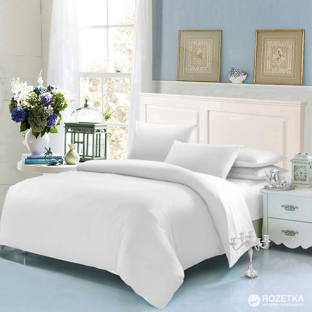 

Простынь U-tek Home Sateen 175х215 см White