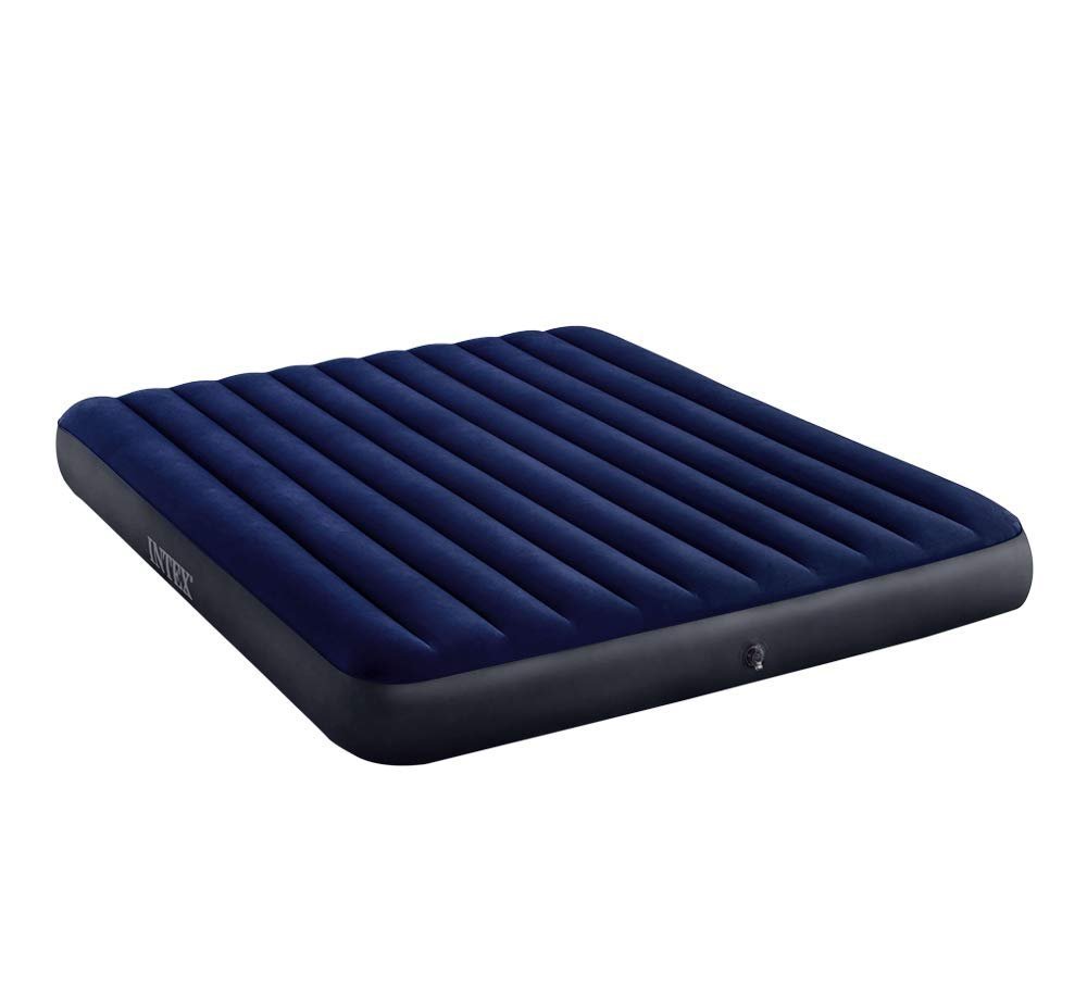 

Надувной матрас Intex 64755 Classic Downy двухместный (183х203x25) синий (in-64755)