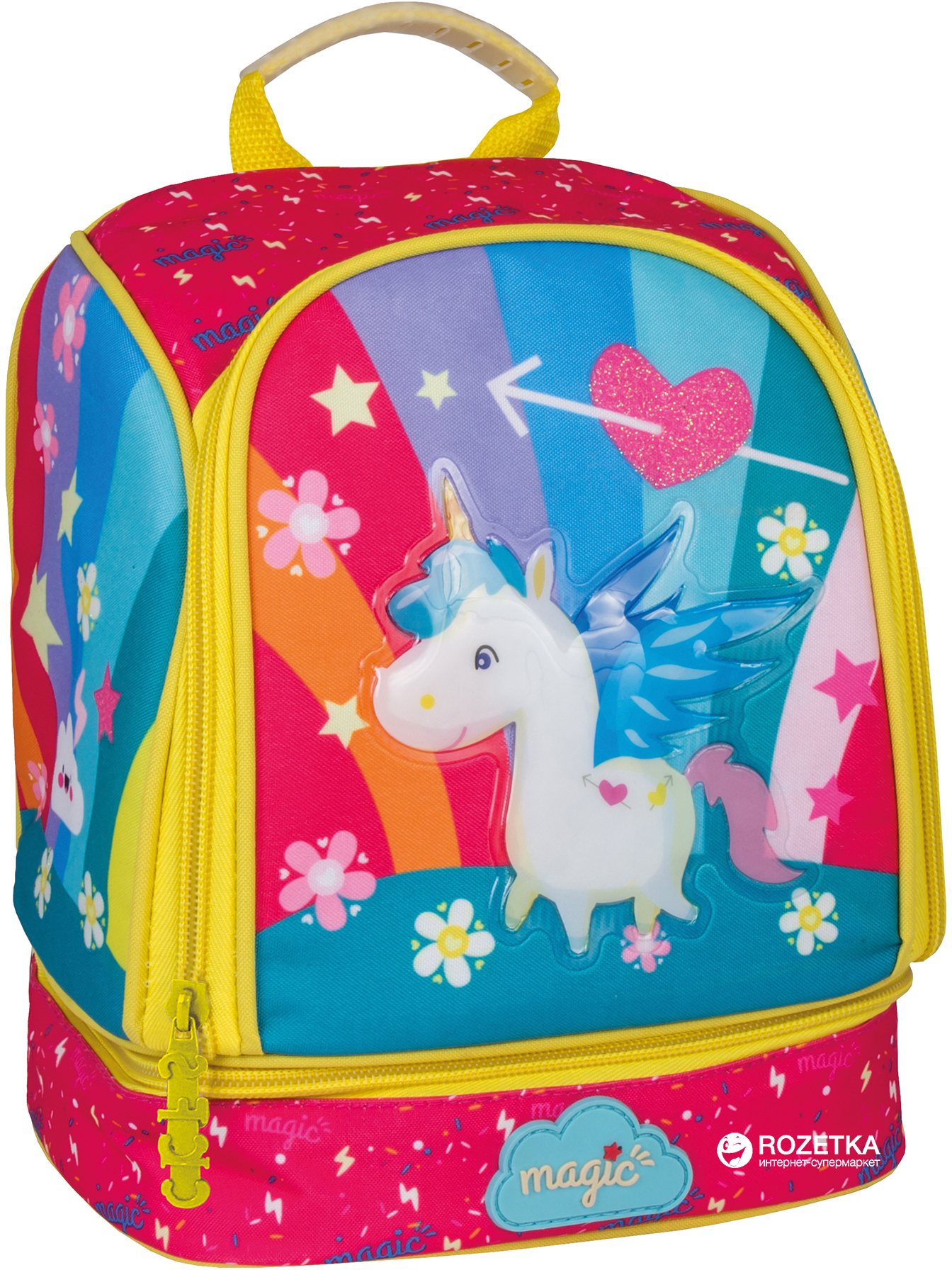 

Рюкзак дошкольный Сool For School Magic с термотканью 24х20х12 см 3 л (CF86102)