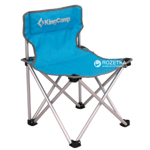Акція на Стул складой KingCamp Compact Chair M Blue (KC3802 blue) від Rozetka UA
